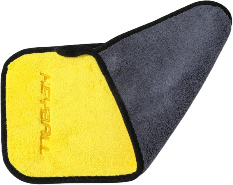 HEYBALL Premium Billiard Cue Cleaning Towels 2‑Pack, 16 x 12 in 800 GSM Microfiber Cloth – Ultra‑Thick Lint‑Free Wipe for Pool Cue, Balls & Table – Hanging Loop - Image 1